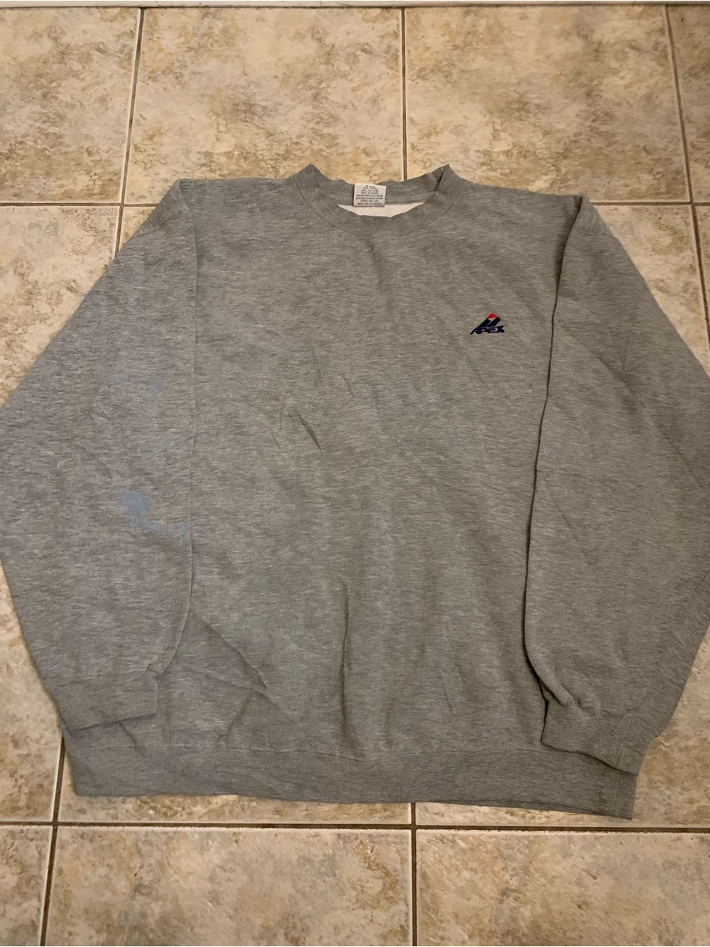 Vintage Apex One Crewneck Sweatshirt Sz XL